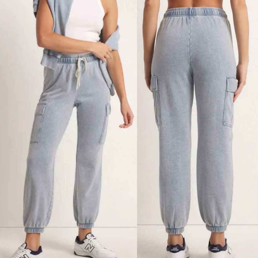 ZSUPPLY Tempo Knit Denim Jogger Size Small
